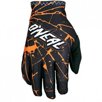 O'Neal Matrix Enigma Guantes de Bicicleta, Negro / Naranja, M