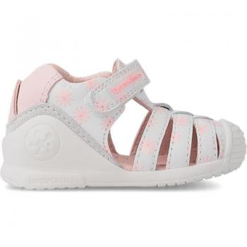 Sandalia Biomecanics 232105-A Rosa Piel Autentica, Zapatos de Niña BIOMECANICS PRIMEROS PASOS BLANCO, Biomecanics Sandalia 232105 Blanco (24)
