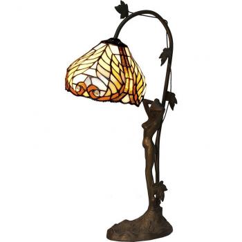 Lámpara de mesa Dalí Marrón Zinc 60 W 20 x 54 x 20 cm