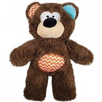 Rosewood Tough Rope Core Bear - Multi-Functional Durable Dog Toy with Squeaker for All Breed Sizes