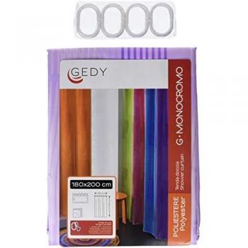 Gedy - Cortina 180X200 Monocromo Pes Lila