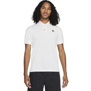 Nike Dri-FIT Heritage Slim 2 Polo para Hombre, Blanco, Talla XL