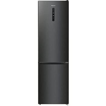 Hisense RB470N4SFC - Frigorífico Premium Combi, No Frost, 2M Alto, Clase C, Botellero, Tecnología AdaptCool, Puerta Reversible, Silencioso 35dB,Color Negro