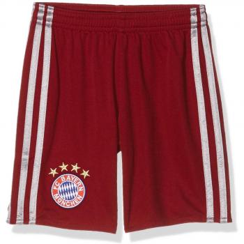 adidas Bayern Fc Ucl Sho Y Pantalón Corto, Niños, Rojo / Gris, 13-14 años