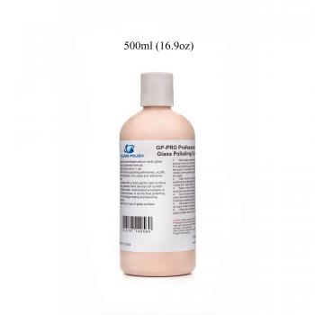 Glass Polish 500 ml GP-Pro Profesional Grado Cristal Compuesto de Pulido, Vidrio Pulido solución, óxido de cerio Superior suspendido Gel