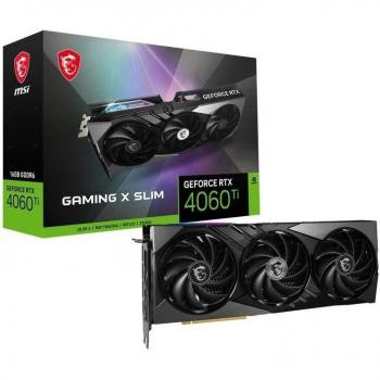 MSI GeForce RTX 4060 Ti GAMING X SLIM 16GB GDDR6 DLSS3 Tarjeta Gráfica