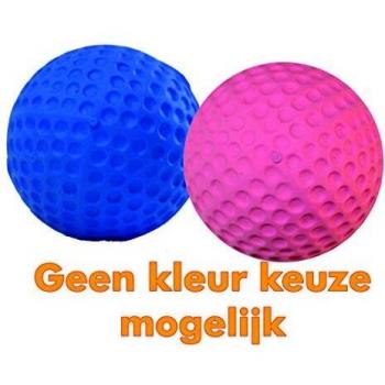 Pelota de Goma Maciza Rubb'N'Roll para Cachorros - 4 cm - Colores Variados