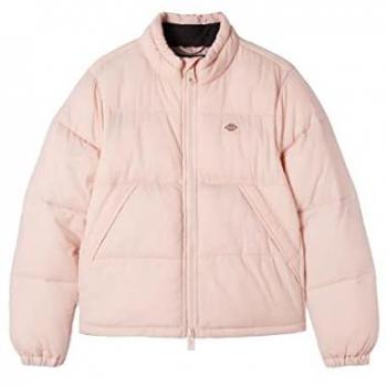 Cazadora Acolchada Mujer Dickies Rosa con Bolsillos