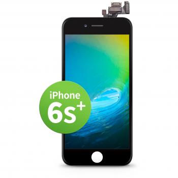 GIGA Fixxoo Pantalla LCD Tàctil de Repuesto para iPhone 6s Plus, Retina Display, Cámara y Sensor de proximidad, Video guía DYI Paso a Paso Simple, Separador Digitalizador - Negro