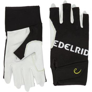 Edelrid Kletterhandschuhe Work Gloves Open - Guantes para hombre, color blanco, talla M