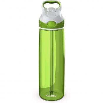 Contigo Addison - Botella de agua con dispositivo antigoteo, color lima, 720 ml