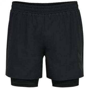 Hummel MT Force 2 in 1 Shorts Black 2XL male