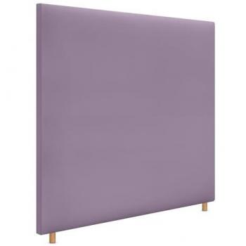 Cabecero Tapizado de Polipiel Liso Aqualine hasta el Suelo 150x120cm - Color Lila