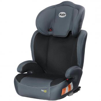 Play Two Fix, Silla de coche grupo 2/3 Isofix, gris/negro