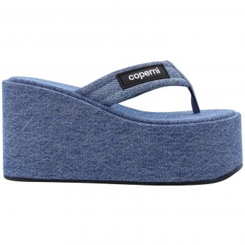 COPERNI Women's Denim Heeled Sandals Size 40