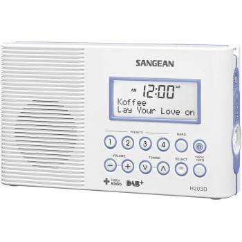 Sangean H203D - Radio con grabadora