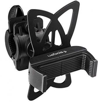 Soporte Universal para Teléfono Móvil Spigen Velo A250 - 6 - Negro con Sistema de Montaje en Bicicleta