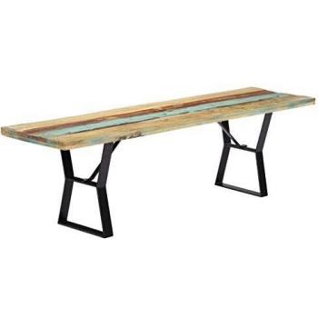 160 cm Solid Reclaimed Wood Bench