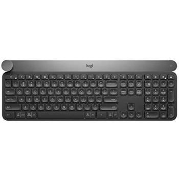 Logitech Craft Teclado Inalámbrico, Disposición QWERTY US Internacional, Gris