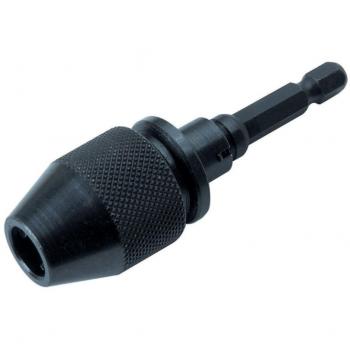 Wolfcraft 2625000 portabrocas de acción rápida de 0,5-6,5mm, para atornilladores de batería con conexión hexagonal. PACK 1, 0.5-6.5mm