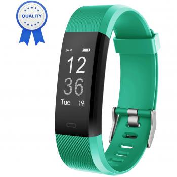 Pulsera Actividad HolyHigh YG3 Plus HR Monitor de ritmo cardíaco Seguimiento de actividad con impermeable/pedómetro/llamada Mensaje Alerta/monitor de sueño para Android e iOS