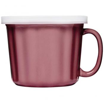 Sagaform - Taza con Tapa, Color Rosa