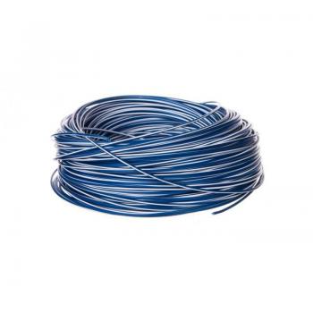 Lapp H05V-K 1x0.5mm² Single-Core PVC Installation Wire - Dark Blue with White Stripe, 100 Meters