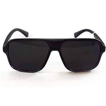 Dolce & Gabbana Men's 0DG6134 Sunglasses, Transparent Grey/Black, 57