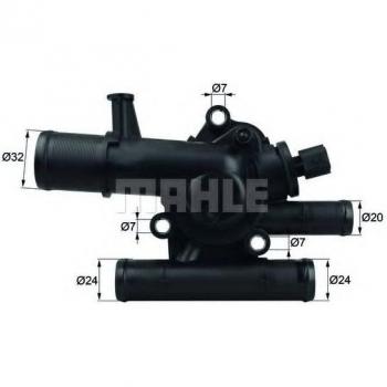 Termostato de refrigerante MAHLE ORIGINAL TI 214 83, compatible con múltiples modelos de vehículos, temperatura de apertura a 83°C, fabricado con materiales de alta calidad para garantizar un rendimiento óptimo y duradero