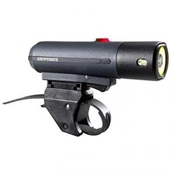 Kryptonite Luz Delantera Street F-650 Negra y Gris para Bicicleta