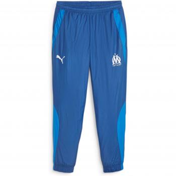 Pantalón Largo Puma Prematch Om Woven 2023/24 Hombre Azul