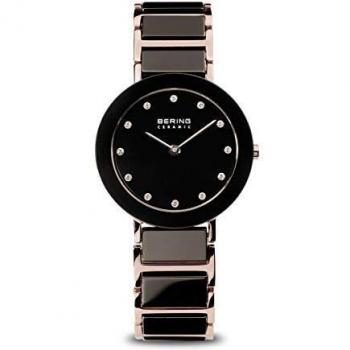 BERING Womens Analogue Quartz Watch with Stainless Steel Strap 11429-746