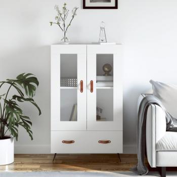 Armario aparador alto blanco 69,5x31x115 cm madera multicapa de ingeniería vidaXL