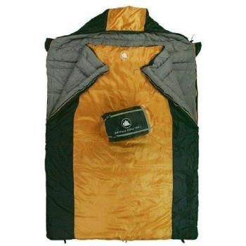 10T Outdoor Equipment Schlafsack Selawik Duo 150 - Saco de dormir rectangular para acampada