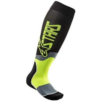 Alpinestars Youth MX Plus-2 Technical Socks Black Orange Size M/L
