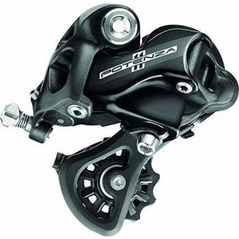 Â Campagnolo Potenza Ho - Desviador Trasero Corto de 11 velocidades, Color Negro