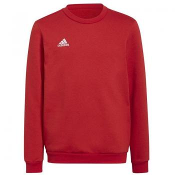 Sudadera de fútbol adidas Entrada 22 Stadium para niño, material suave y cómodo, diseño moderno, tecnología de absorción de humedad AEROREADY, ajuste regular, puños y dobladillo acanalados