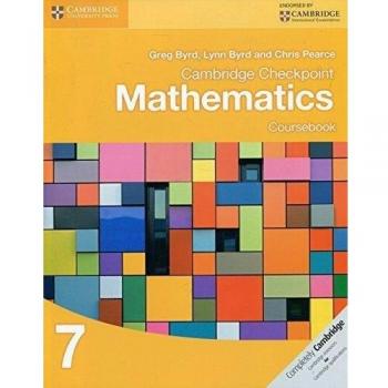Libro de Texto Matemáticas Cambridge Checkpoint Curso 7 con Expansión Online