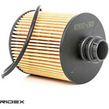 Filtro de aceite RIDEX 7O0142 para OPEL, FIAT y SUZUKI con cartucho filtrante y juntas