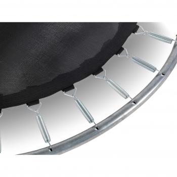 Trampolín enterrado Silhouette rosa 366 cm con red de seguridad