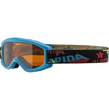 Alpina Skibrille Carvy 2.0, Gafas infatiles de esquí, Azul
