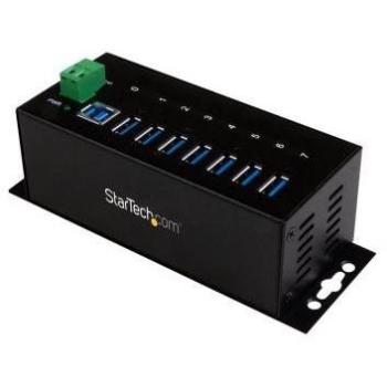 StarTech.com Mountable Rugged Industrial 7 Port USB 3.0 Hub with ESD & Surge Protection
