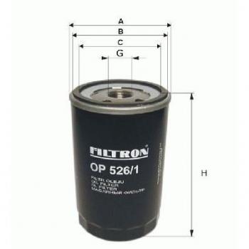 Filtron OP545 Bloque de Motor