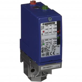 Schneider Electric XMLB160D2S11 Sensor de Presión XMLB 160 bar, Ajustables, Límite 2 Escalas, 1 C/O