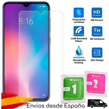 Protector de Pantalla para Xiaomi Mi 9, Cristal Templado Premium, Vidrio 0.3mm, Dureza 9H, Borde Redondeado 2.5D