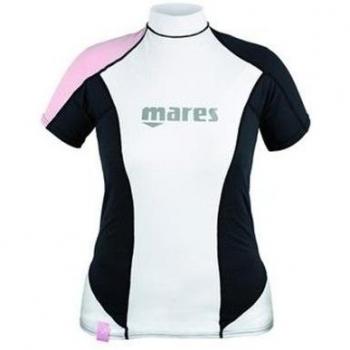 Mares Short Sleeve Loose Fit shedives Rosa - Trilastic Rash Guard - 412943