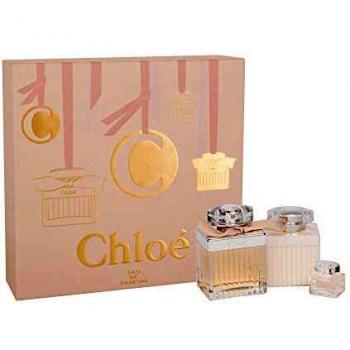 Chloe Eau de Parfum Set 75ml with Body Lotion 100ml and Miniature 5ml