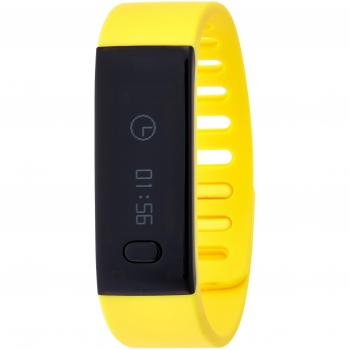 Mykronoz Krezefit-Yellow - Pulsera inteligente para la monitorización de la actividad física, amarillo