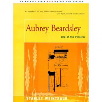 Libro en tapa blanda sobre Aubrey Beardsley por Stanley Weintraub