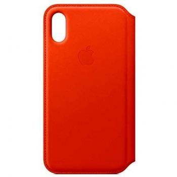 Apple Leather Folio iPhone XS Twilight